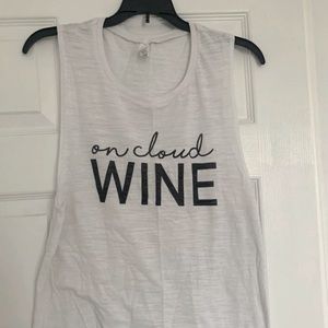 ‘On Cloud Wine’ Muscle Tank (Large)